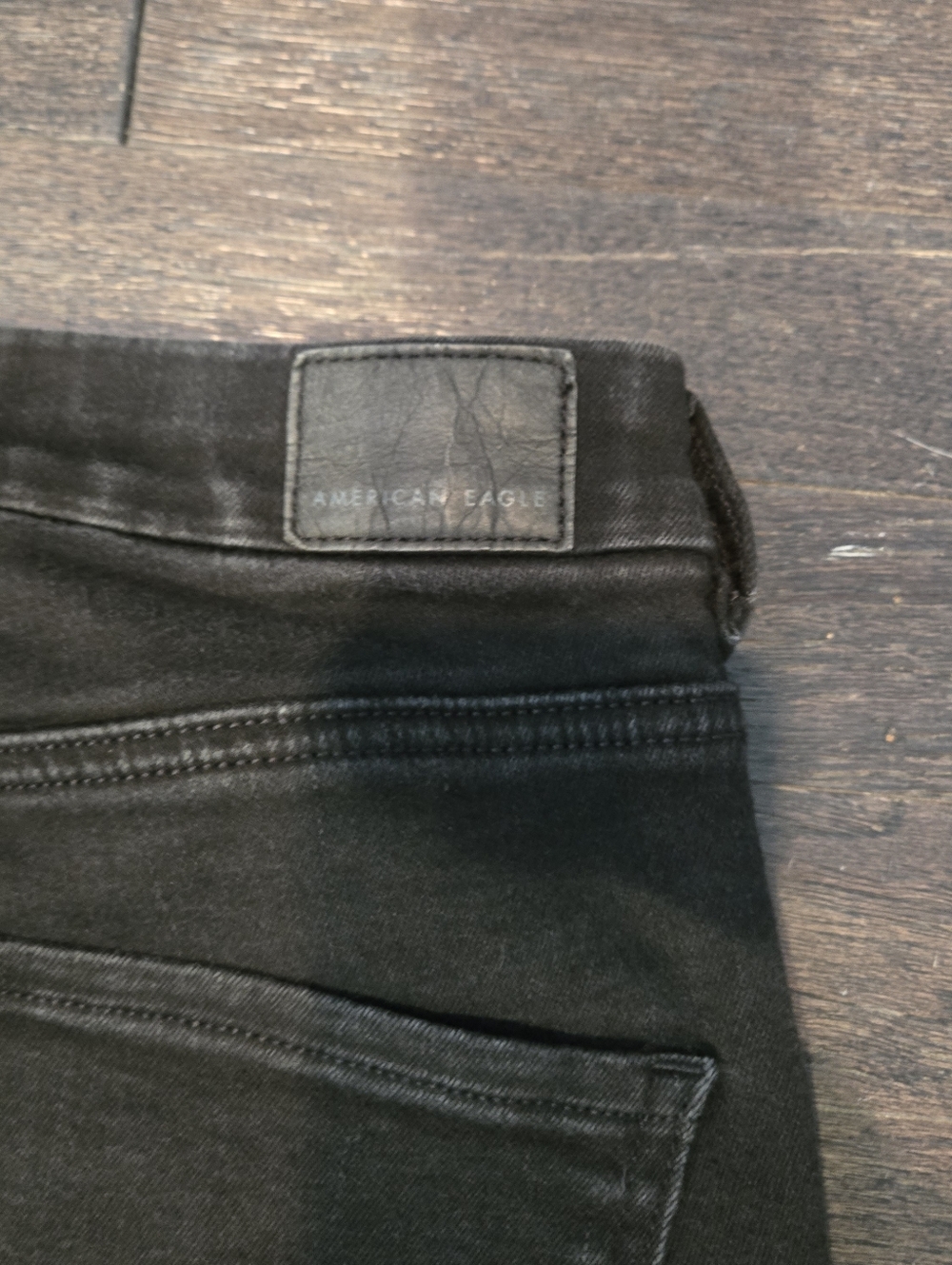 American Eagle Next Level Stretch Curvy Hi-Rise Jegging Skinny Jeans SZ 4 Reg - Picture 4 of 9